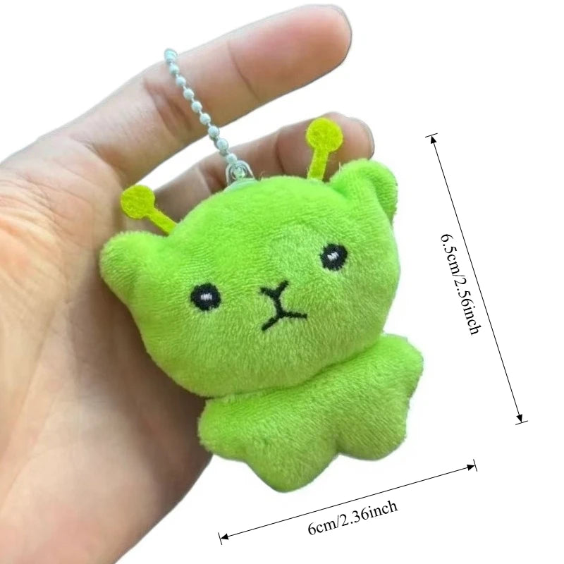 Tiny Alien Cat Plush Charm