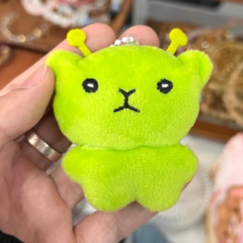 Tiny Alien Cat Plush Charm