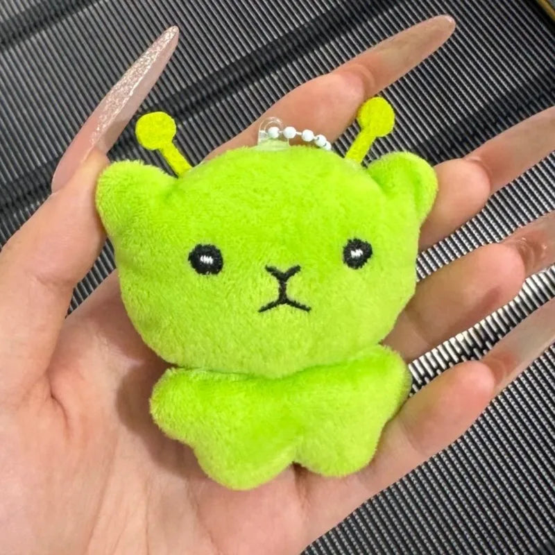 Tiny Alien Cat Plush Charm